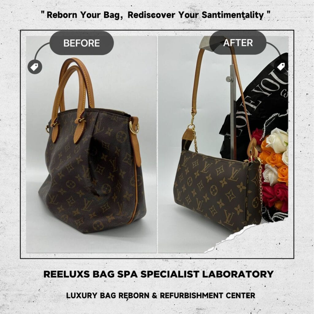 BALENCIAGA Classic City Aged Calfskin Yellow Color Leather Bag Corner Faded Color Damaged Changed To Black Color Refurbishment — frame 4