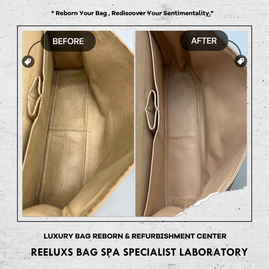 Classic Beige Color Caviar Double Flap Shoulder Bag Color Faded Corner Damaged… — frame 15