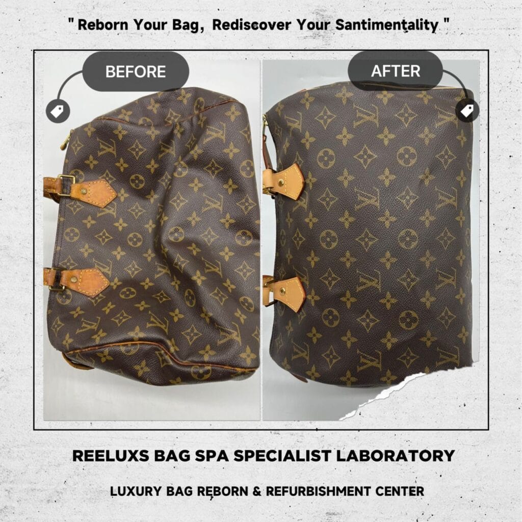 Monogram Speedy 25 Canvas Faded Corner Faded Entire Vachetta Cracked & Damaged… — frame 1