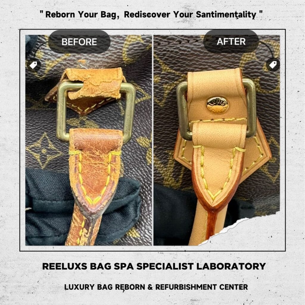Monogram Speedy 25 Canvas Faded Corner Faded Entire Vachetta Cracked & Damaged… — frame 7