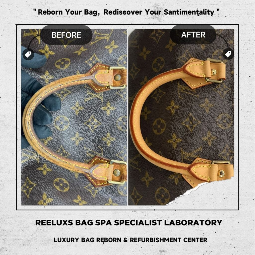 Monogram Speedy 25 Canvas Faded Corner Faded Entire Vachetta Cracked & Damaged… — frame 8