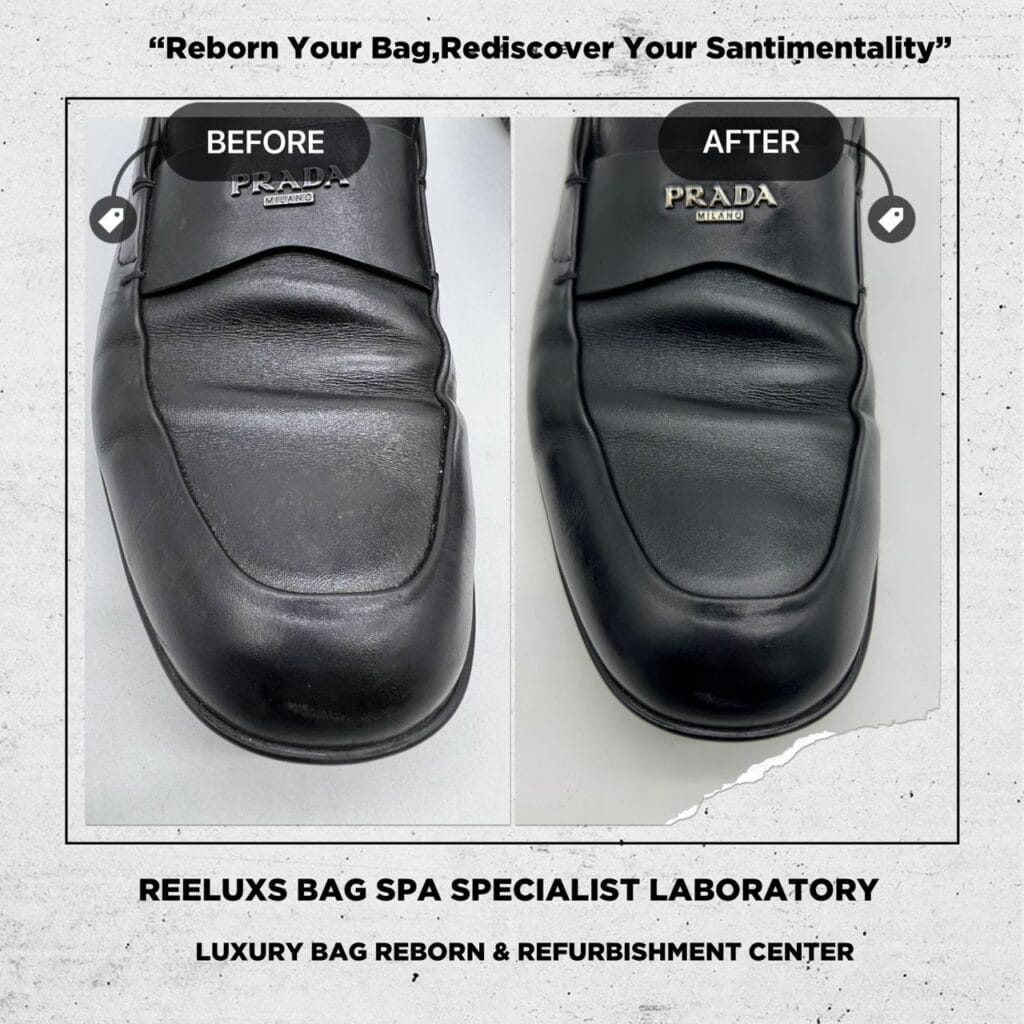 Nero Crest Vamp Spazzolato Slip-on Color Faded Leather Scratch Side Sole Glue… — frame 4