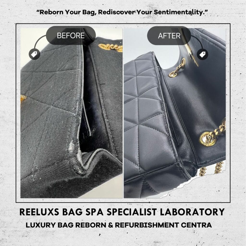 YSL SAINT LAURENT Small Jamie Chain Patchwork Fabric Bag Corner Damaged Entire… — frame 8