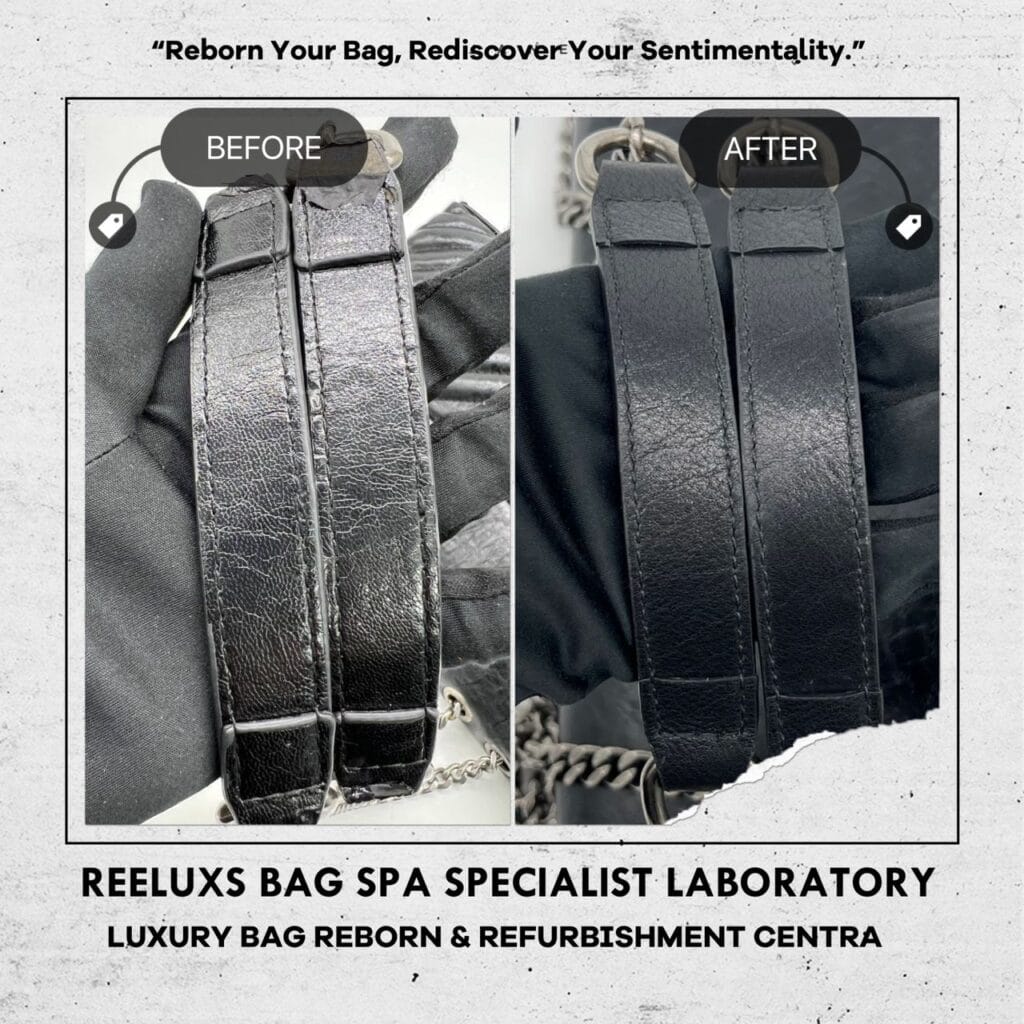 YSL Saint Laurent Niki Medium Vintage Calf Leather Handbag Corner Faded Handle… — frame 4