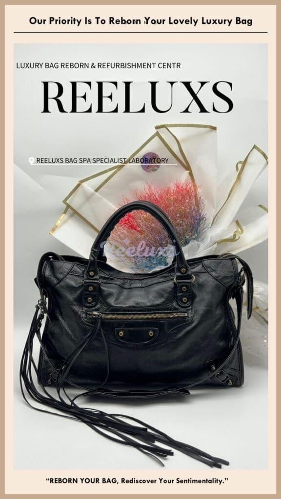 Le City Top Handle Bag wist Rope Broken Corner Faded Color Damaged… — frame 10