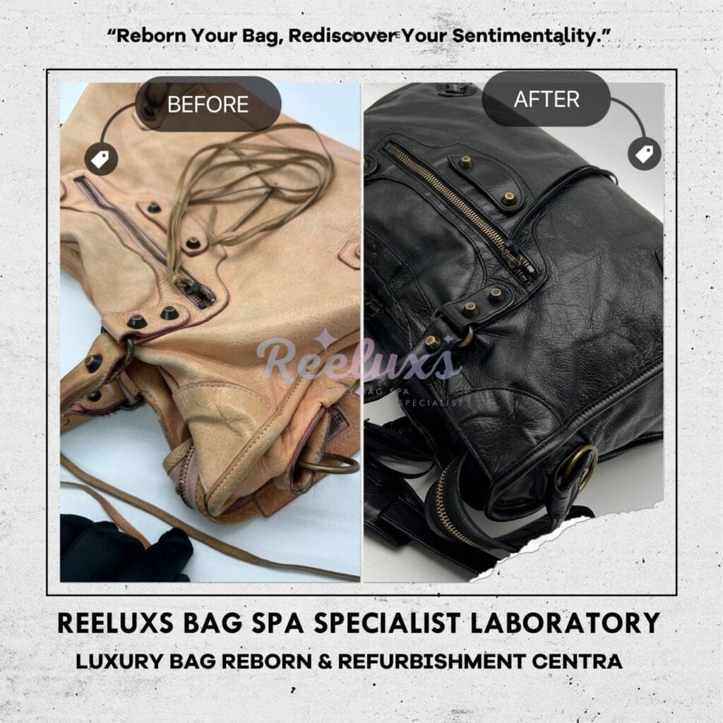 Le City Top Handle Bag wist Rope Broken Corner Faded Color Damaged… — frame 3