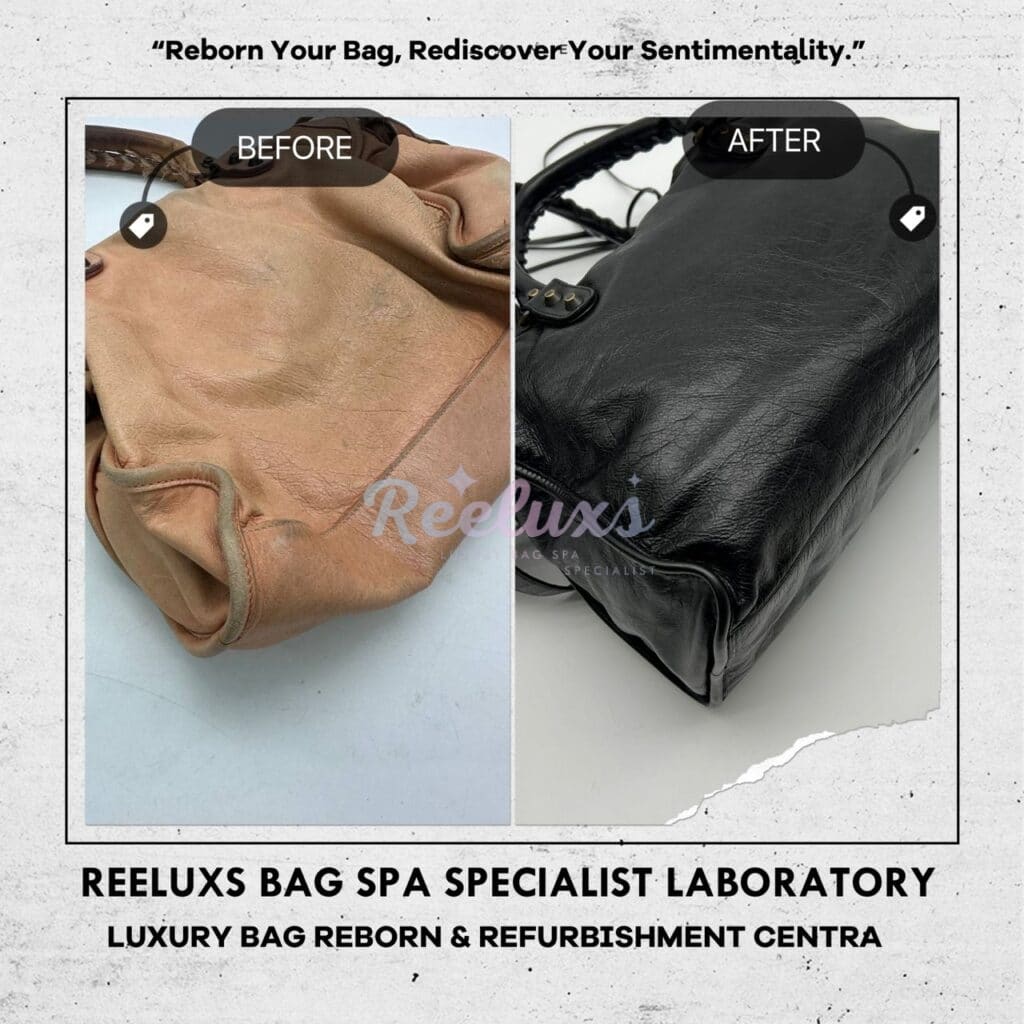 Le City Top Handle Bag wist Rope Broken Corner Faded Color Damaged… — frame 4