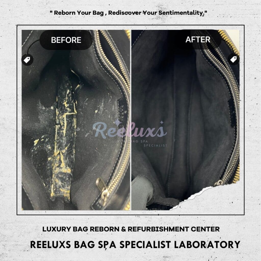 Black GG Supreme Canvas Phidias Pouch With Wristlet Bag Inner Vomit Stain Problem Nano Spa Treatment — frame 1