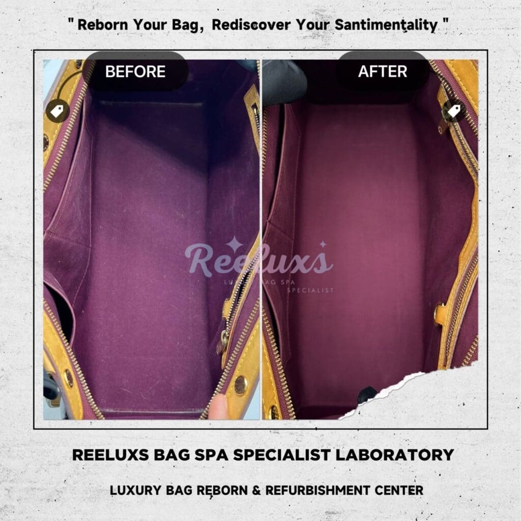 Brea Maroon Color Two Way Handbag Patent Color Mold Spot Problem Oxidation — frame 6
