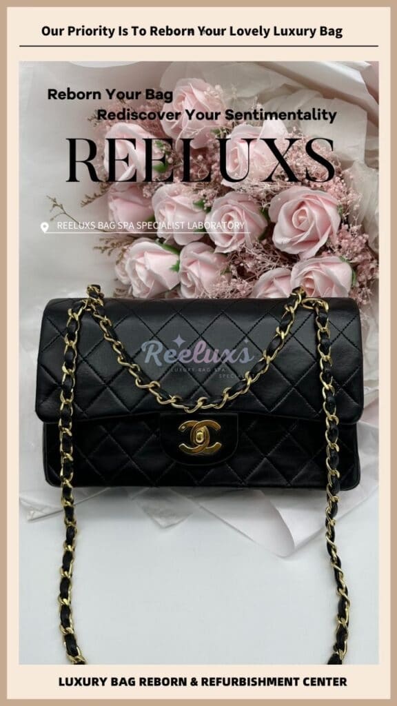 Classic Double Flap Bag Color Faded Corner Damaged — frame 2