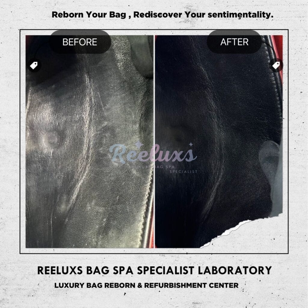 Classic Double Flap Bag Color Faded Corner Damaged — frame 7