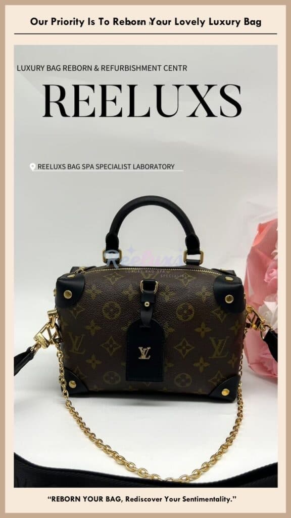 Monogram Keepall Handbag Vachetta Fully Stain & Scratches Customized To Petite Malle… — frame 7