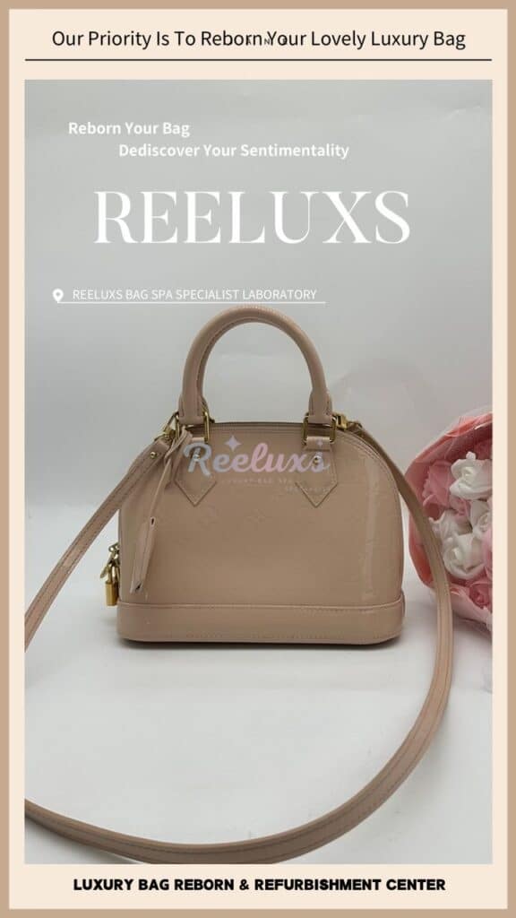 Alma BB Handbag Patent Color Oxidation Problem — frame 3