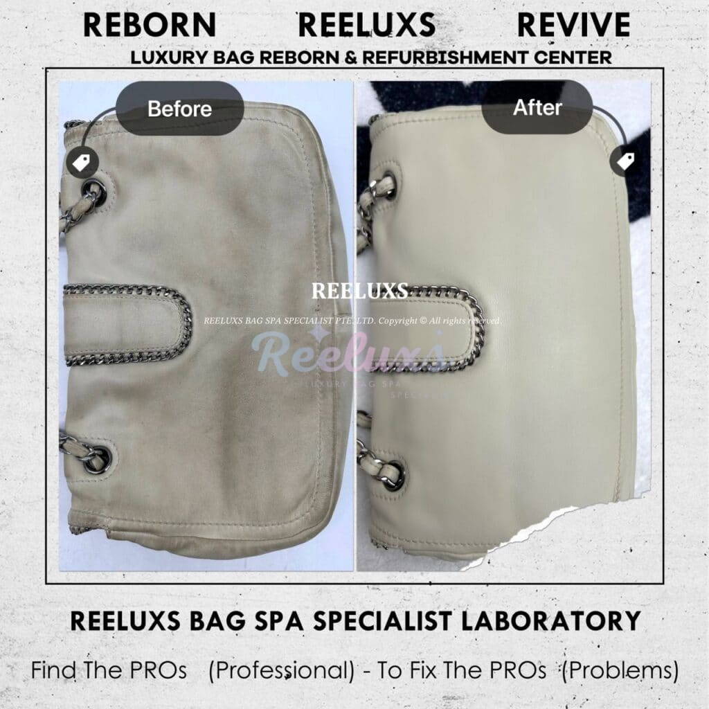 Madison Flap Shoulder Leather Scratches Corner Faded Color Heavy Transfer Problem — frame 6