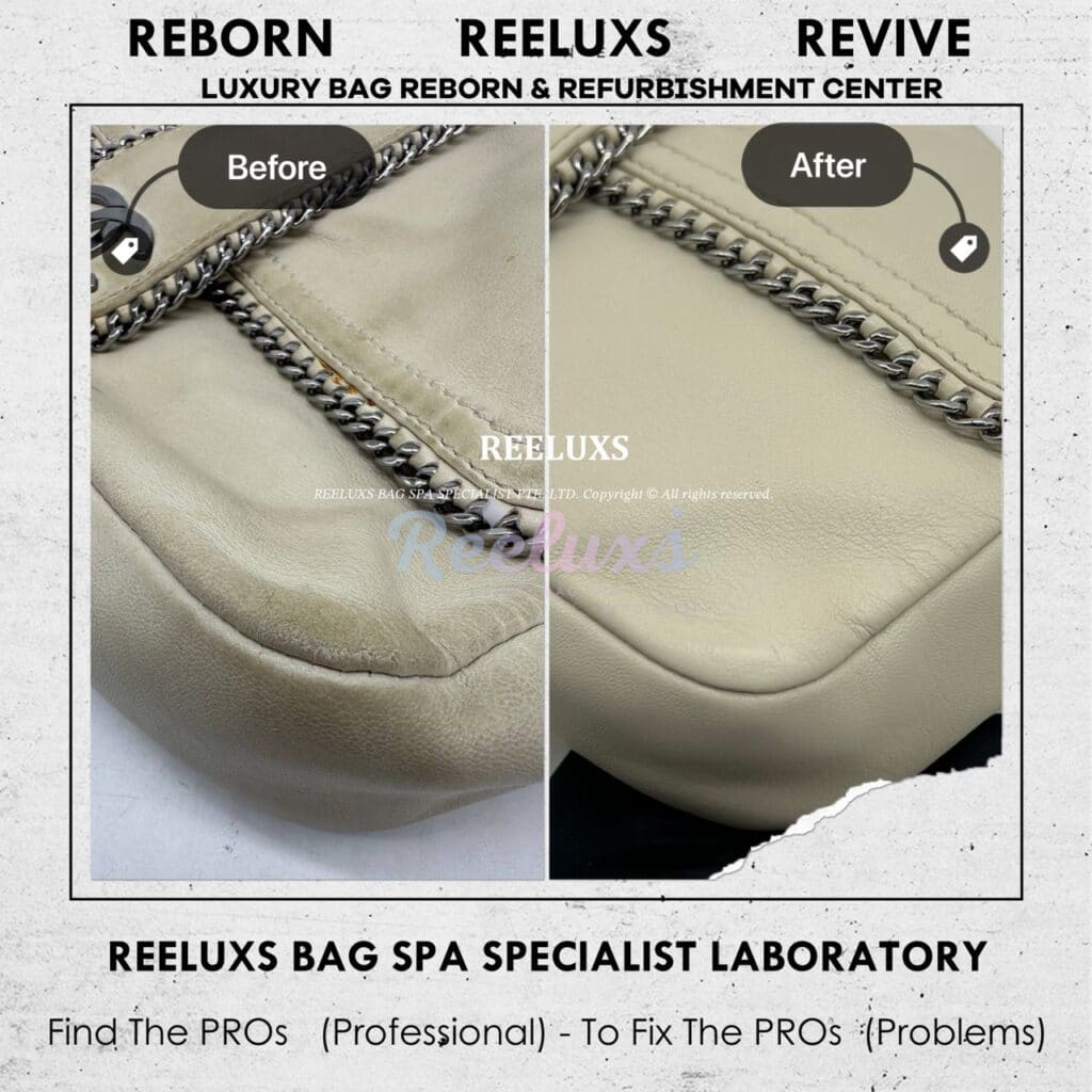 Madison Flap Shoulder Leather Scratches Corner Faded Color Heavy Transfer Problem — frame 2