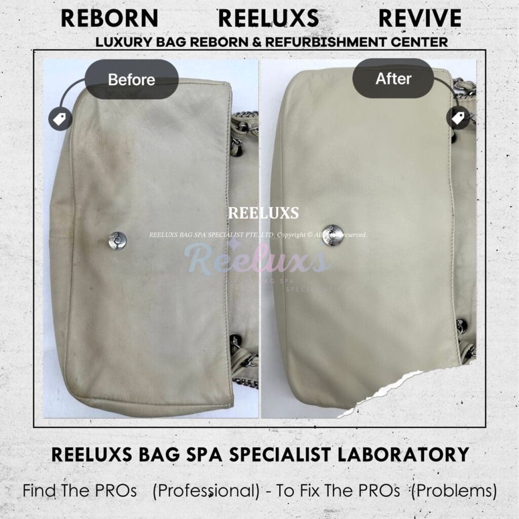 Madison Flap Shoulder Leather Scratches Corner Faded Color Heavy Transfer Problem — frame 4