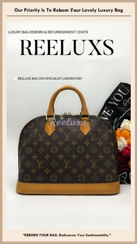 Alma Monogram Canvas Vachetta Stain Nano Vachetta Treatment — frame 5