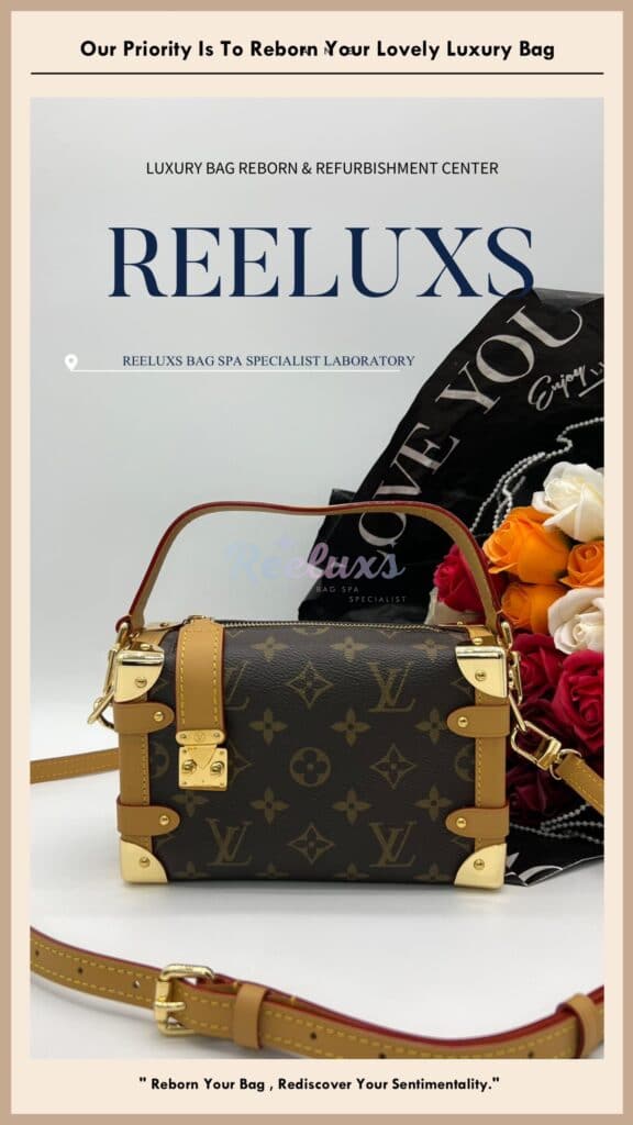 Galliera Monogram Canvas Customised To Side Trunk Monogram Handbag Design — frame 6