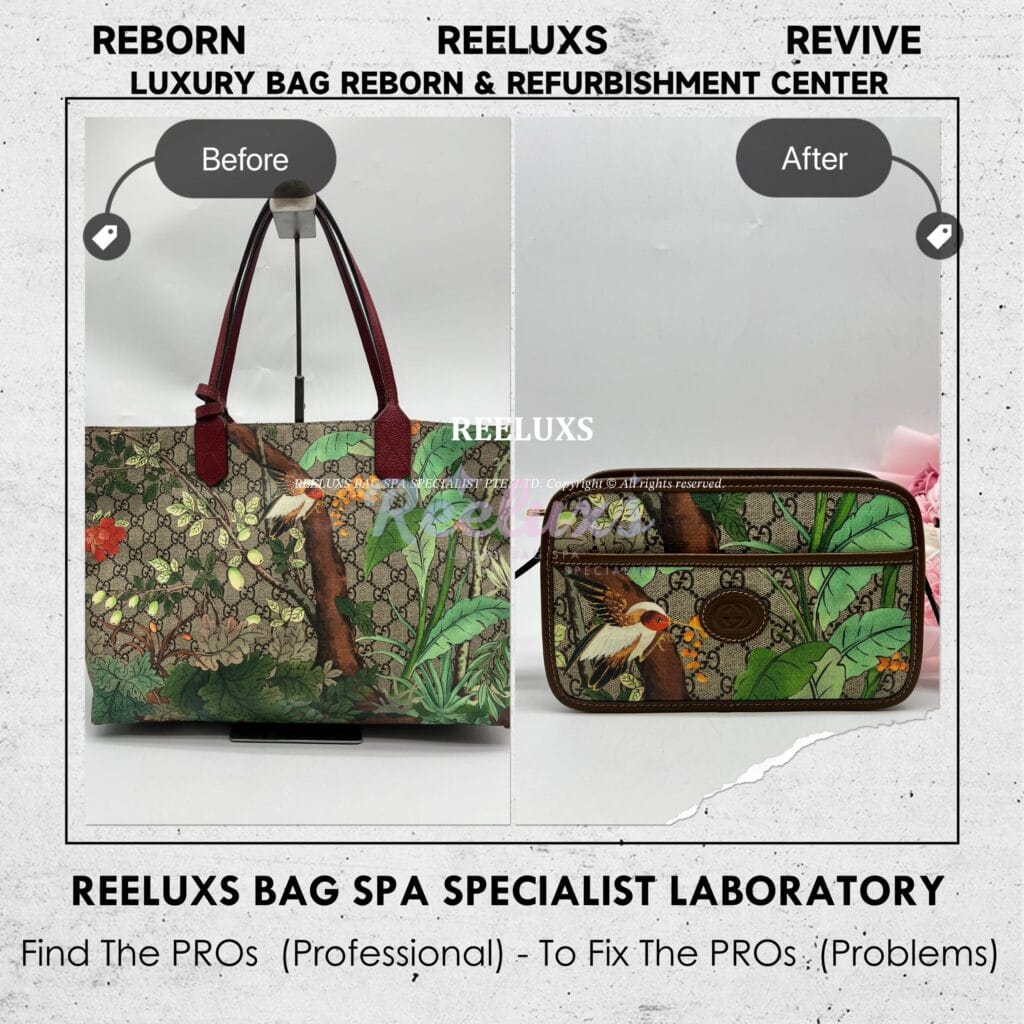 Canvas Tote Bag Customize To Mini Bag With Interlocking G — frame 1