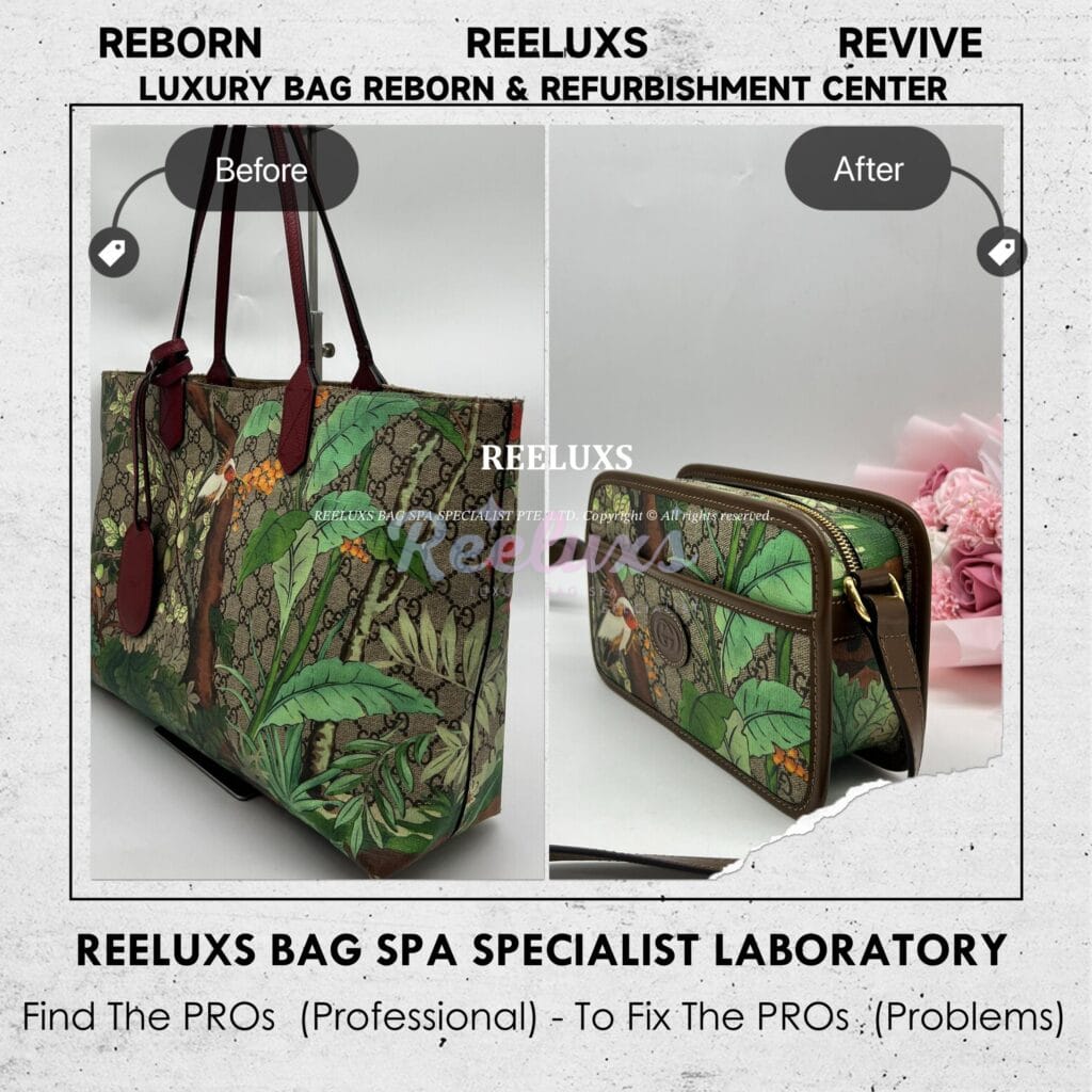 Canvas Tote Bag Customize To Mini Bag With Interlocking G — frame 5