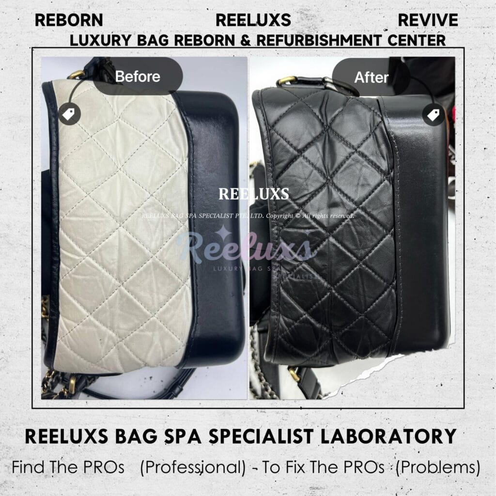 Gabrielle Small Hobo Bag Color Transfer Problem Chain Leather Peel Off Oxdation… — frame 6