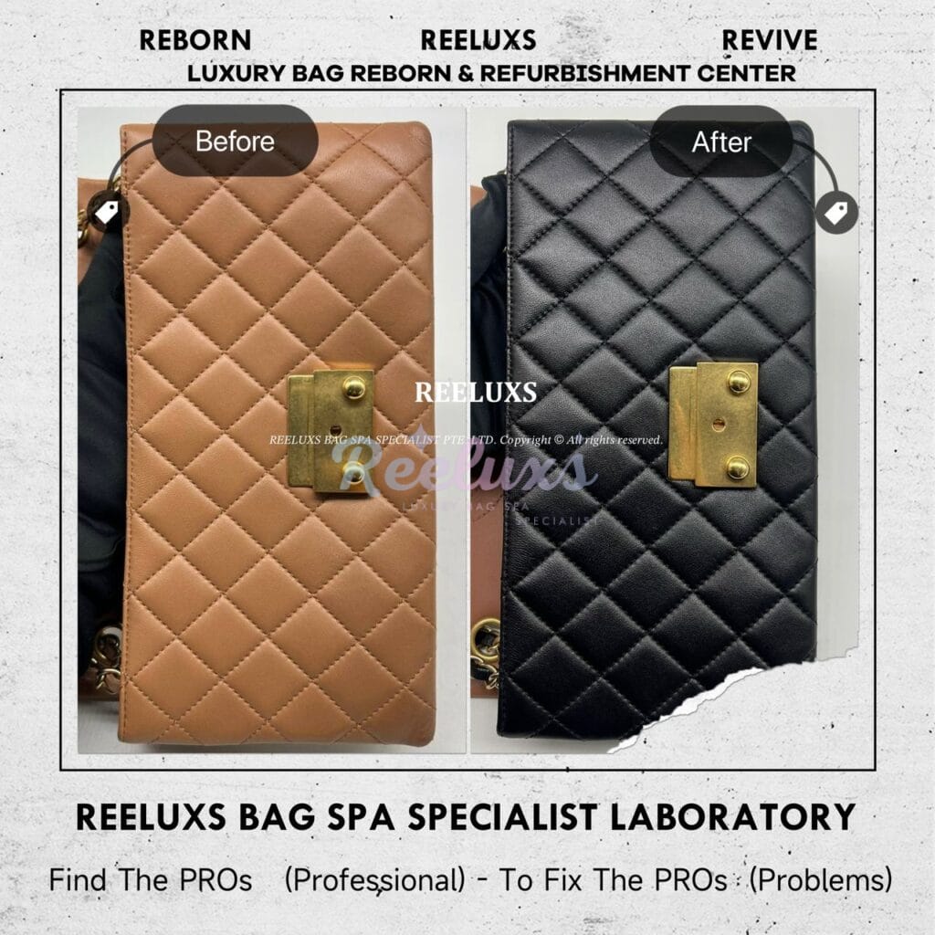 Single Flap Color Faded & Scratches Change To Black Color — frame 11