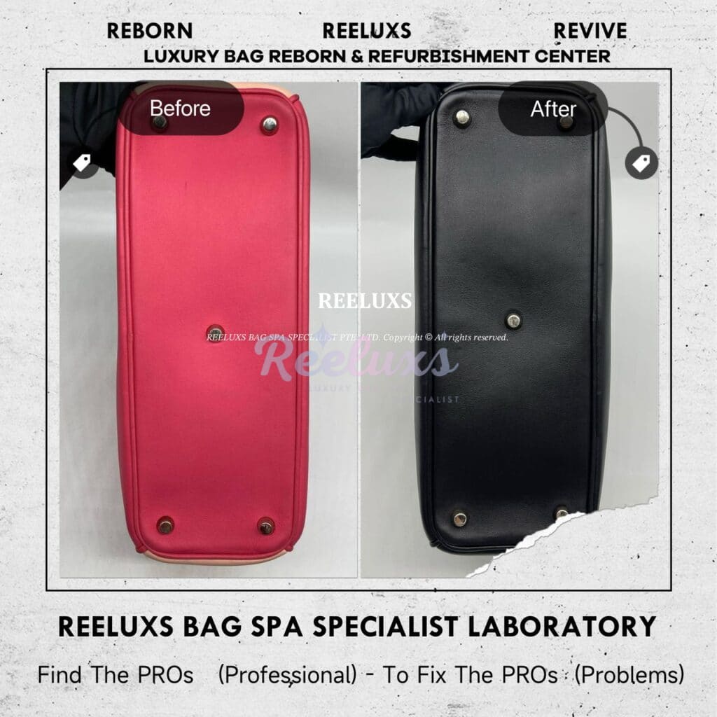 Diorissimo Leather Handbag Color Stain Problem Change To Black — frame 4