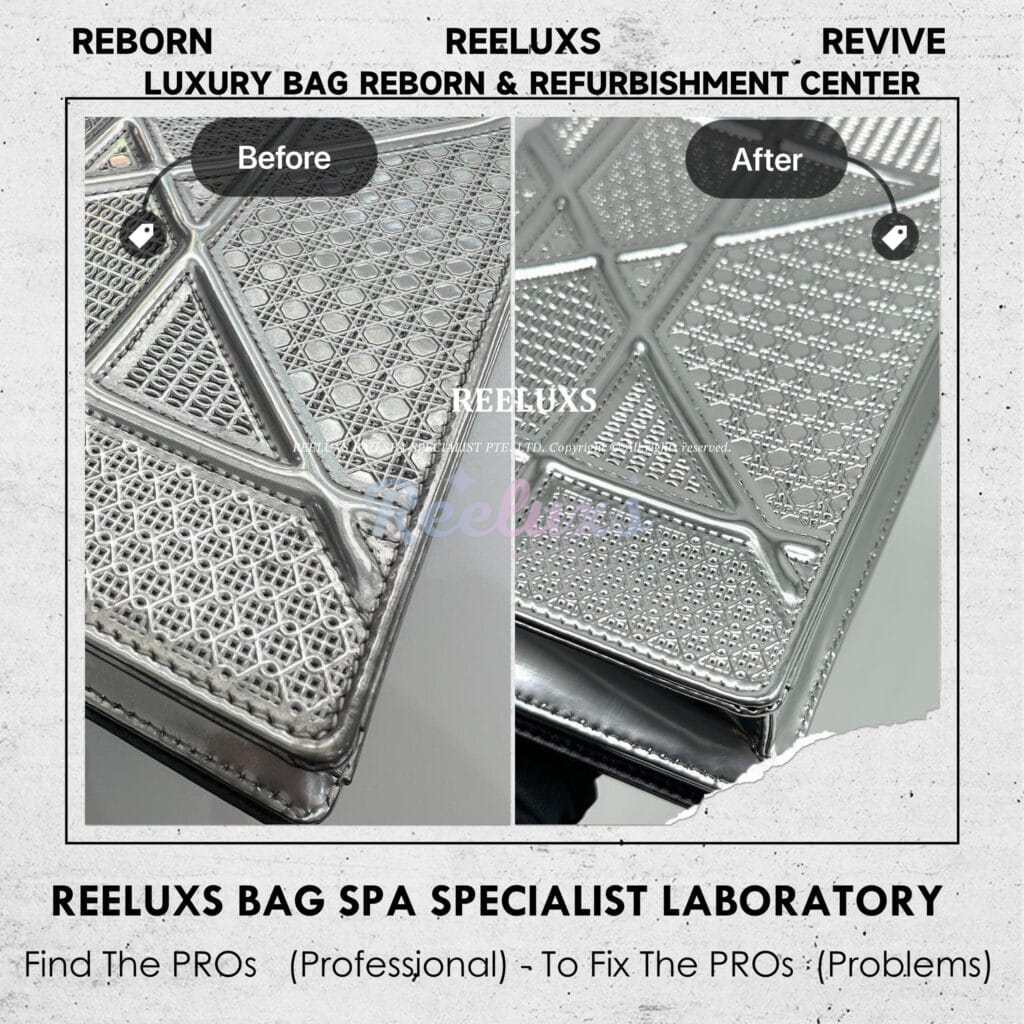 Diorama Metallic Handbag Mold Spot Color Oxidation Problem — frame 5