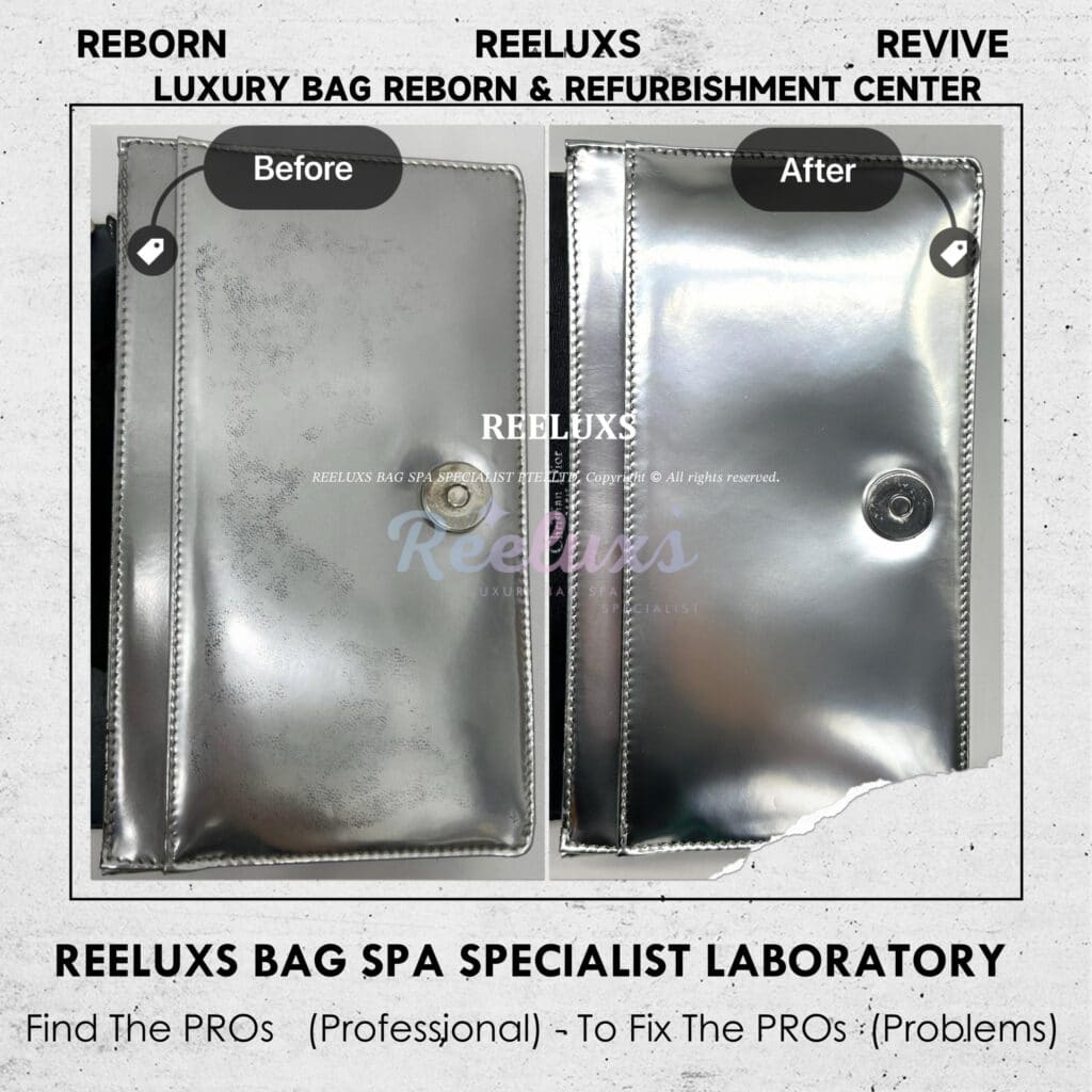 Diorama Metallic Handbag Mold Spot Color Oxidation Problem — frame 4