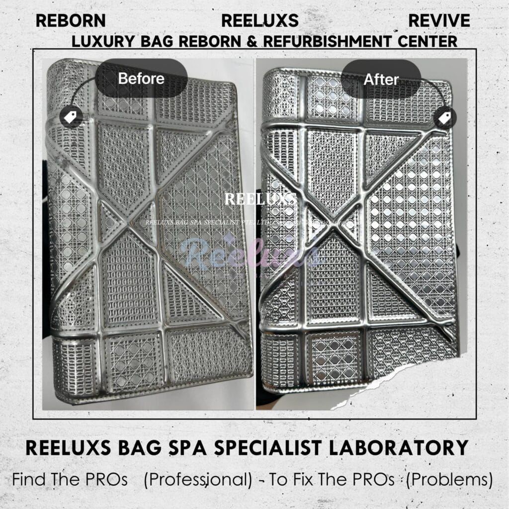 Diorama Metallic Handbag Mold Spot Color Oxidation Problem — frame 6