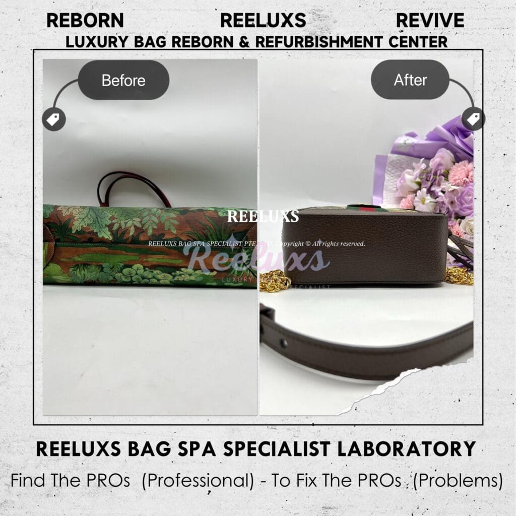 Canvas Tote Bag Customize To Ophidia Mini Crossbody Bag With Web Design — frame 5