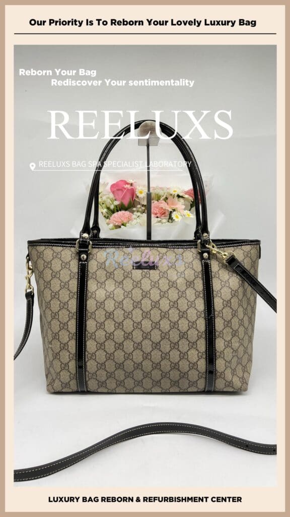 Canvas Tote Bag Leather Peel Off Handle Leather Cracked & Damaged — frame 9