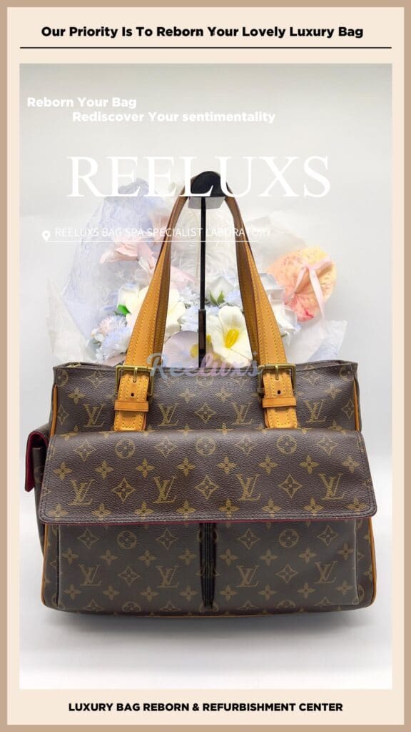 Monogram Canvas Multipli-Cite Bag Mold Spot Problem Mold Removal Treatment — frame 10