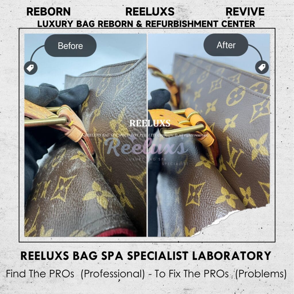 Monogram Canvas Multipli-Cite Bag Mold Spot Problem Mold Removal Treatment — frame 5