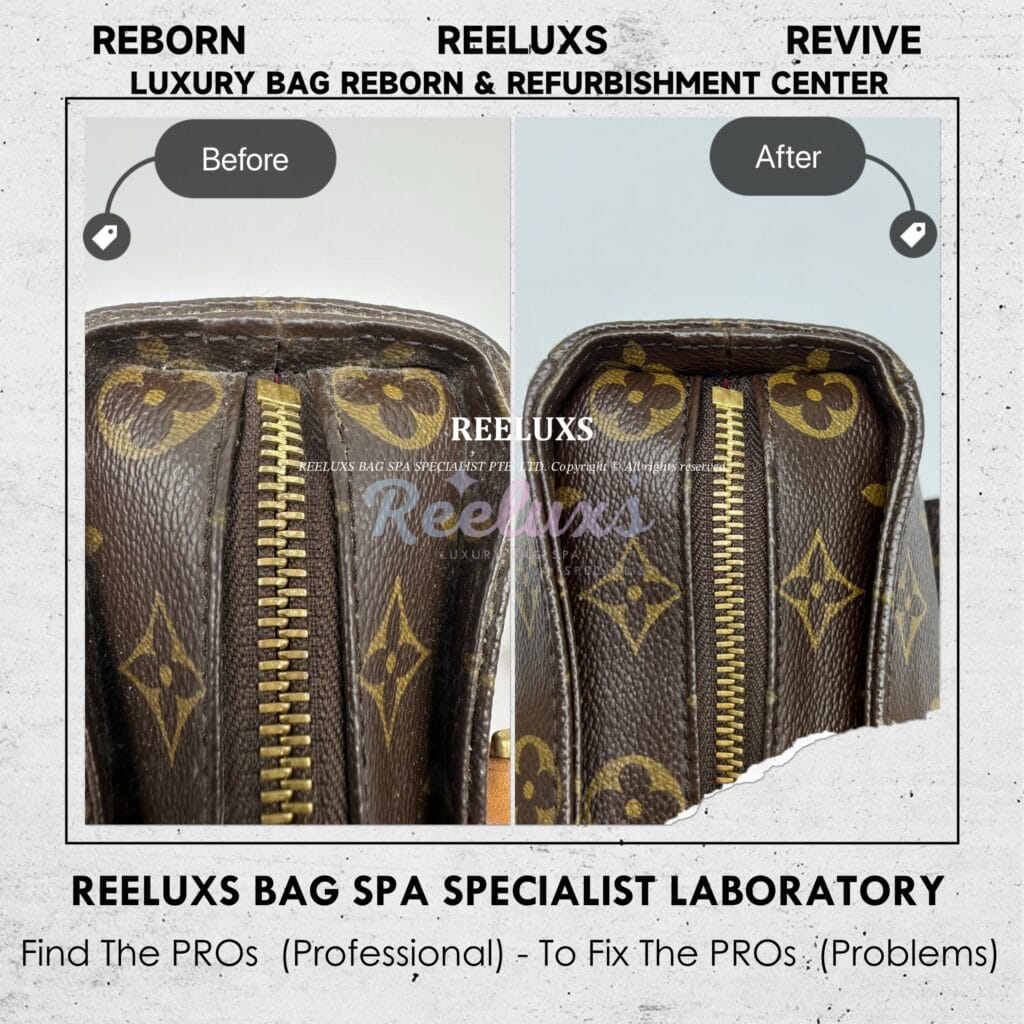 Monogram Canvas Multipli-Cite Bag Mold Spot Problem Mold Removal Treatment — frame 3