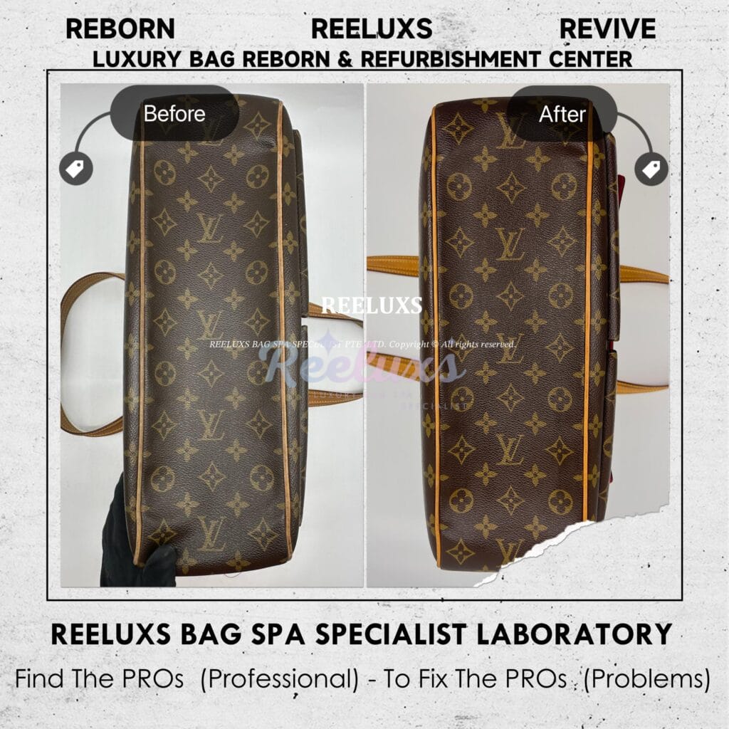 Monogram Canvas Multipli-Cite Bag Mold Spot Problem Mold Removal Treatment — frame 9
