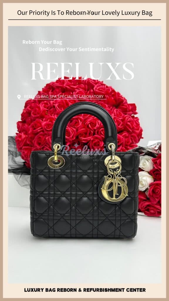 Lady Dior Color Faded Corner Damaged — frame 3