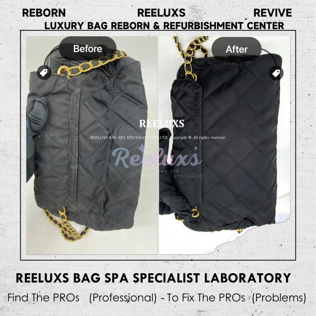 Nylon Shoulder Bag Nylon Faded Dusty Problem — frame 9