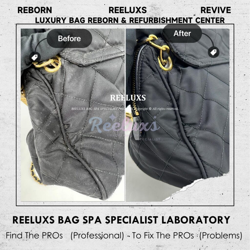 Nylon Shoulder Bag Nylon Faded Dusty Problem — frame 8