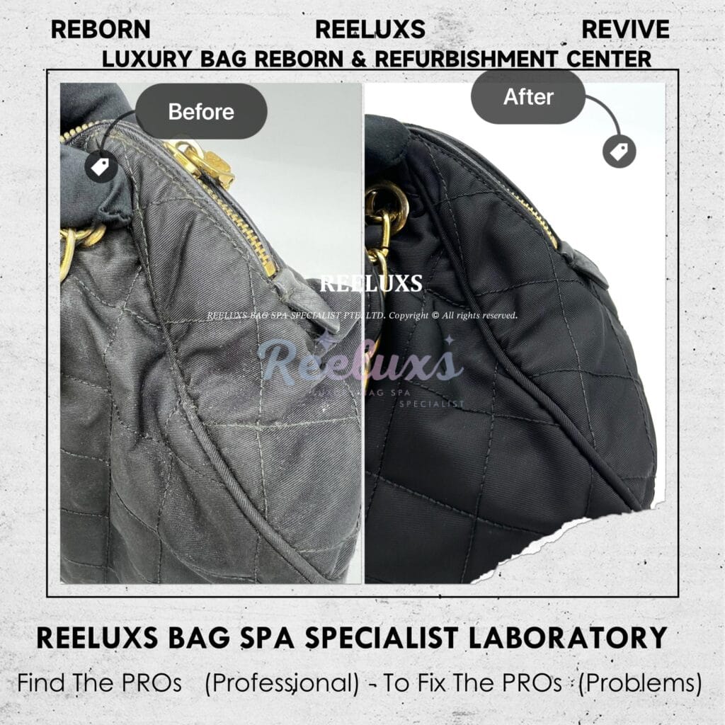 Nylon Shoulder Bag Nylon Faded Dusty Problem — frame 3