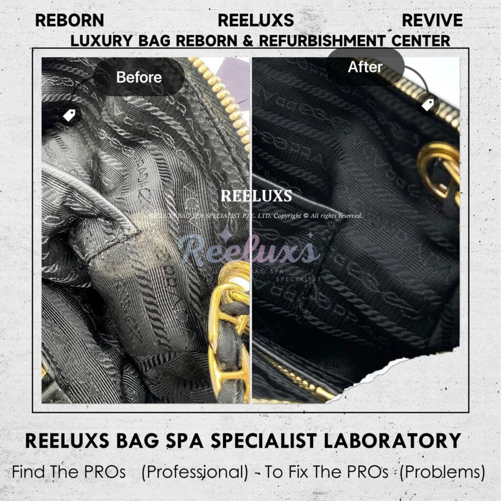 Nylon Shoulder Bag Nylon Faded Dusty Problem — frame 4