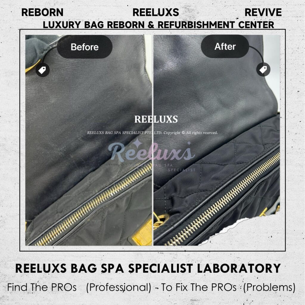 Nylon Shoulder Bag Nylon Faded Dusty Problem — frame 6