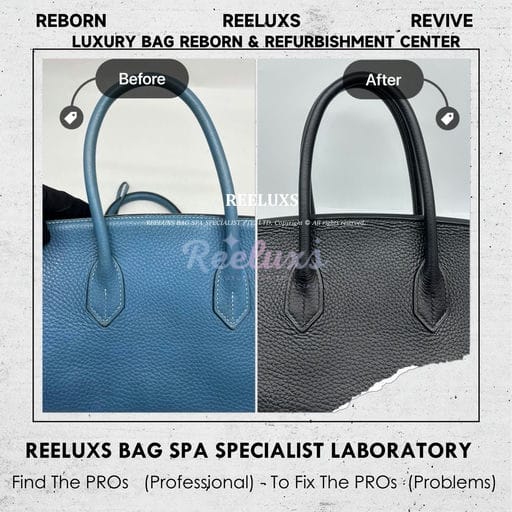 Birkin Handbag Color Faded Corner Leather Scratches Peel Off Change To Black… — frame 10
