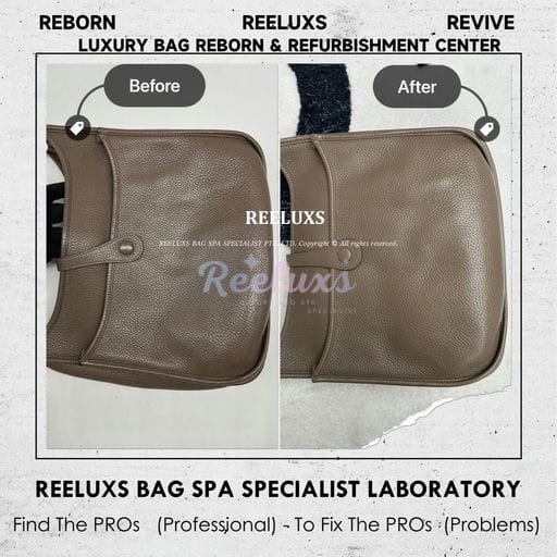 Evelyn Leather Bag Color Faded Corner Scratches — frame 2