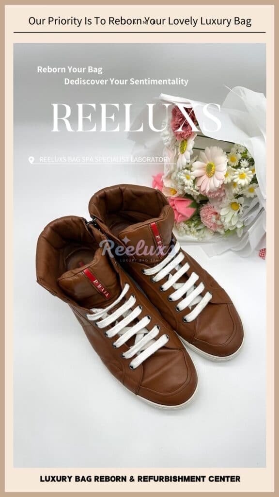Shoes Color Faded Leather Peel Off Side Sole Damaged — frame 3