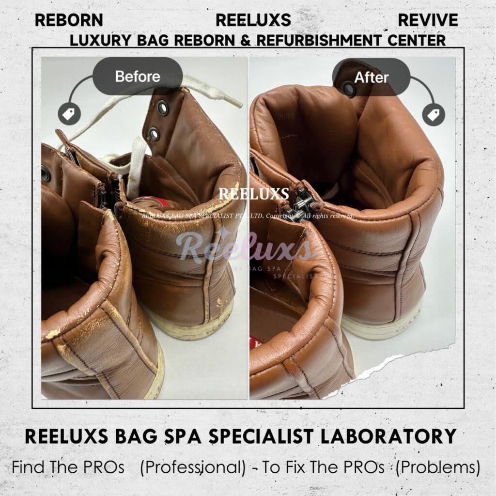 Shoes Color Faded Leather Peel Off Side Sole Damaged — frame 6