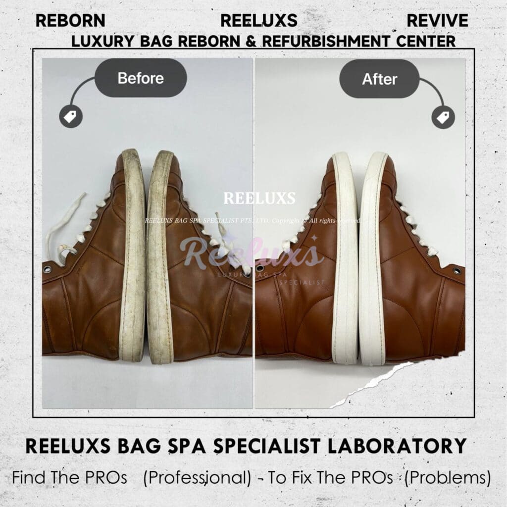 Shoes Color Faded Leather Peel Off Side Sole Damaged — frame 9