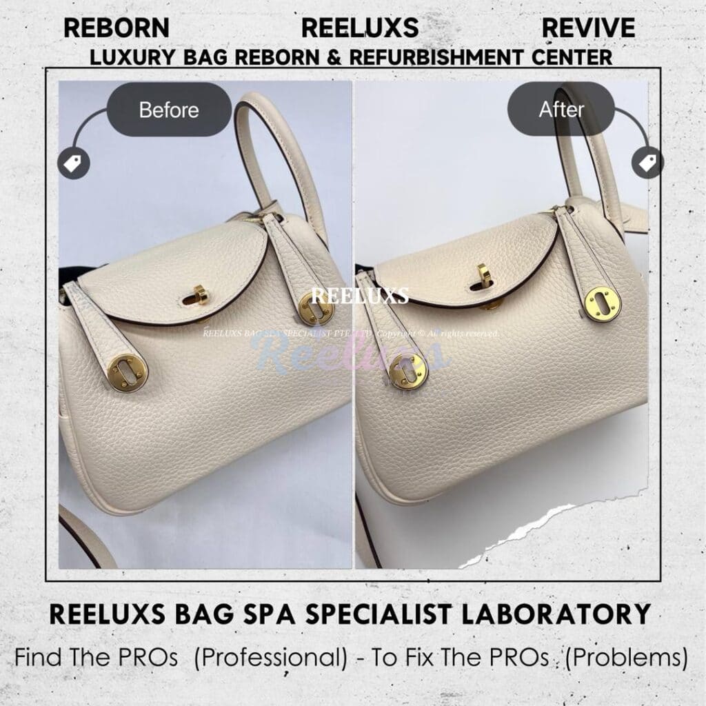 Mini Lindy Leather Bag Heavy Color Transfer Problem — frame 8