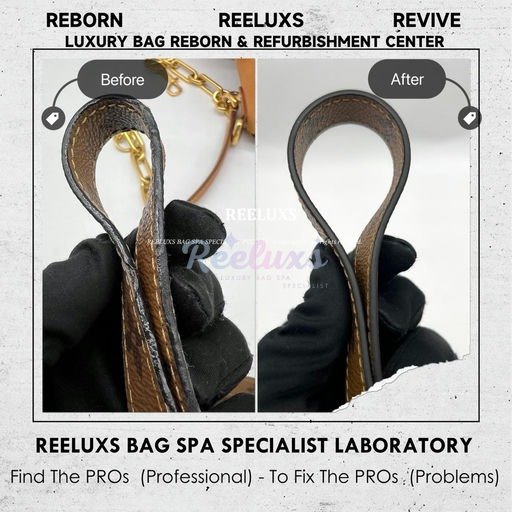 Metis Slingbag Entire Oil Edge Melted & Sticky Problem Refurbishment — frame 14