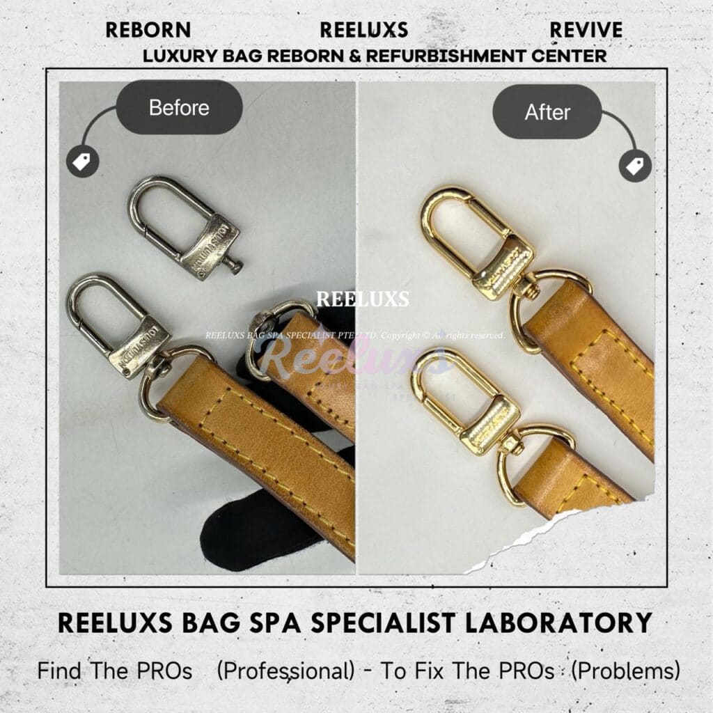 Speedy Long Strap Metal Hook Broken Refurbishment — frame 1